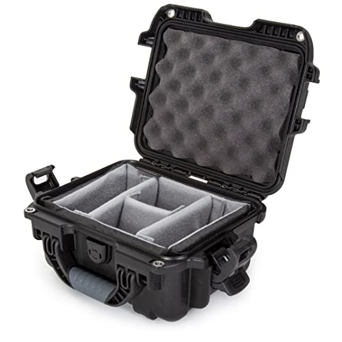NANUK Small Series 905 Lightweight NK-7 Resin Waterproof Protective Case with Padded Dividers for Point & Shoot Camera or Binoculars, Black - Image 1