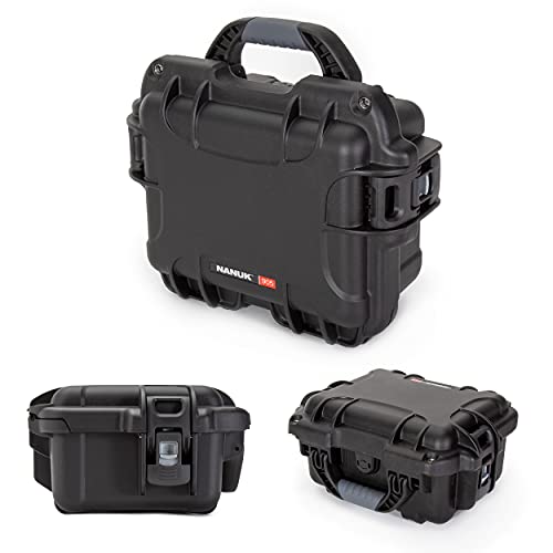 NANUK Small Series 905 Lightweight NK-7 Resin Waterproof Protective Case with Padded Dividers for Point & Shoot Camera or Binoculars, Black - Image 2