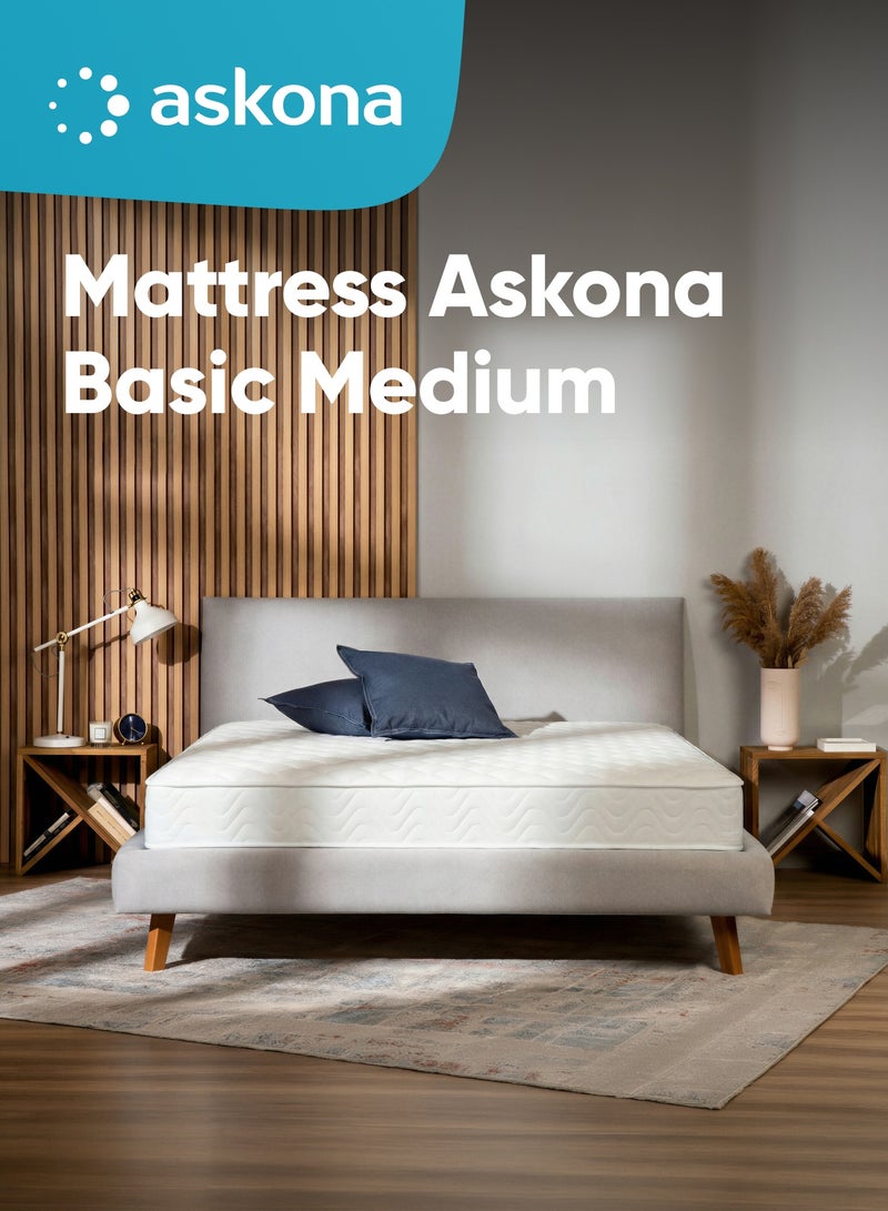 اسكونا Mattress Askona Basic Medium 200x180x24 - Image 1