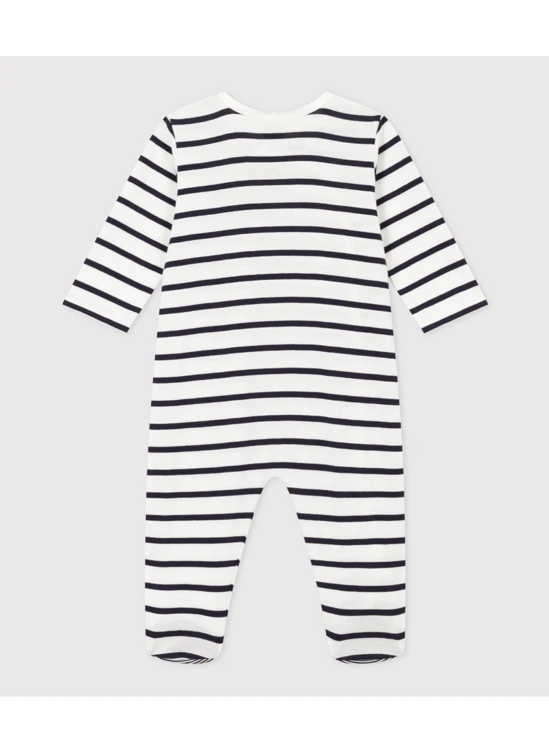 بيتي باتو Babies' Stripy Rib Knit Pyjamas