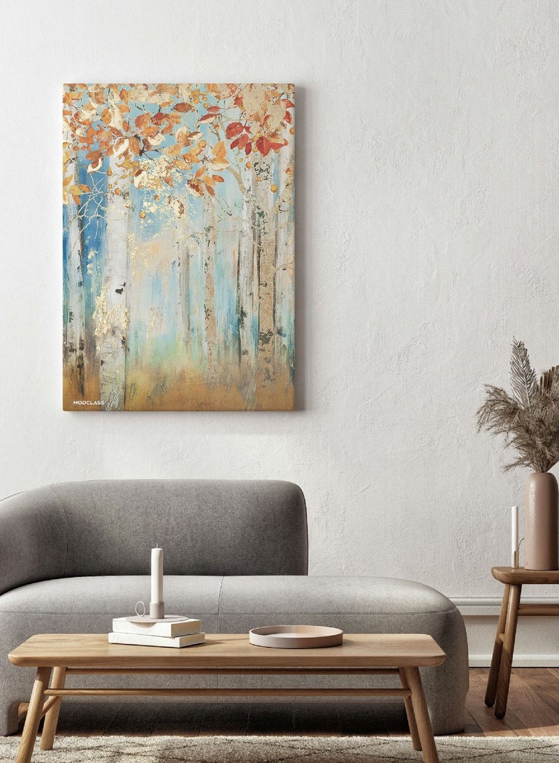 مودكلاس لوحة جدارية كانفس بتصميم شجري - Image 1