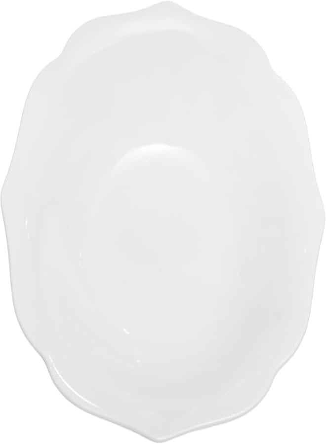 Royal Porcelain | Soup plate | Bone China - Baroness | 23 CM | White