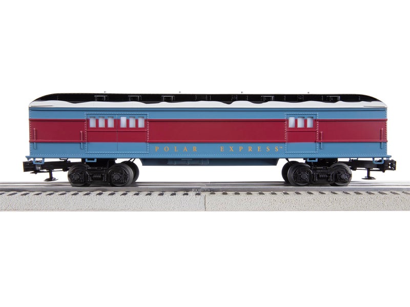 قطار نموذج ليونيل بولار إكسبريس O Gauge عربة الأمتعة