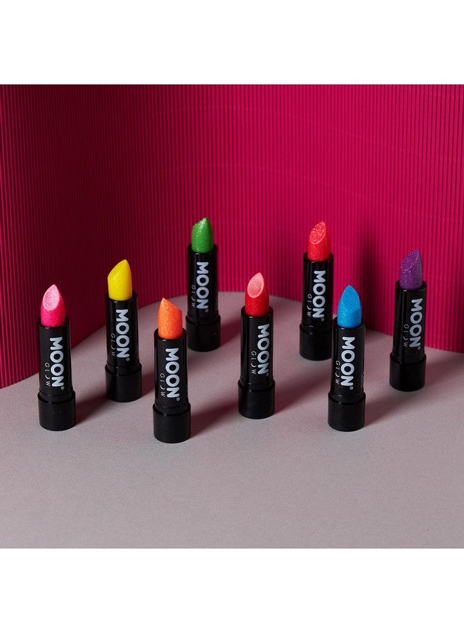 Moon Glow 5G Neon Uv Glitter Lipstick Hot Pink Glows Brightly Under Blacklights - Image 5