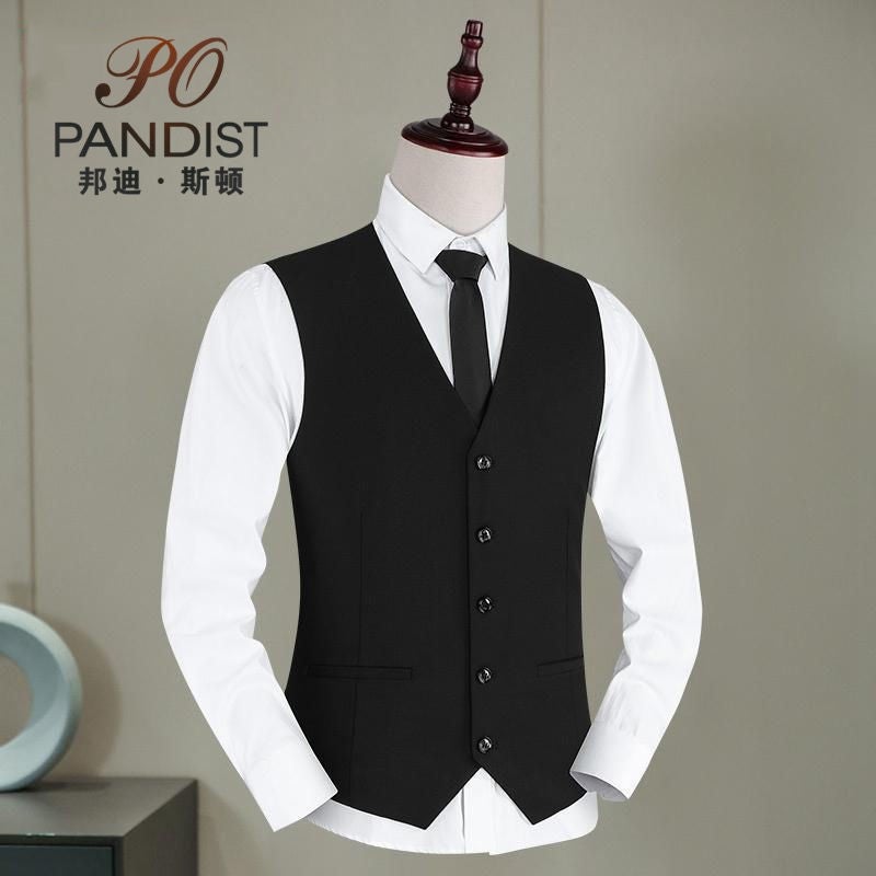 Suit Vest Men'S Business Casual Suit Vest Men'S Waistcoat Vest Suit Vest Small Companion - Image 1