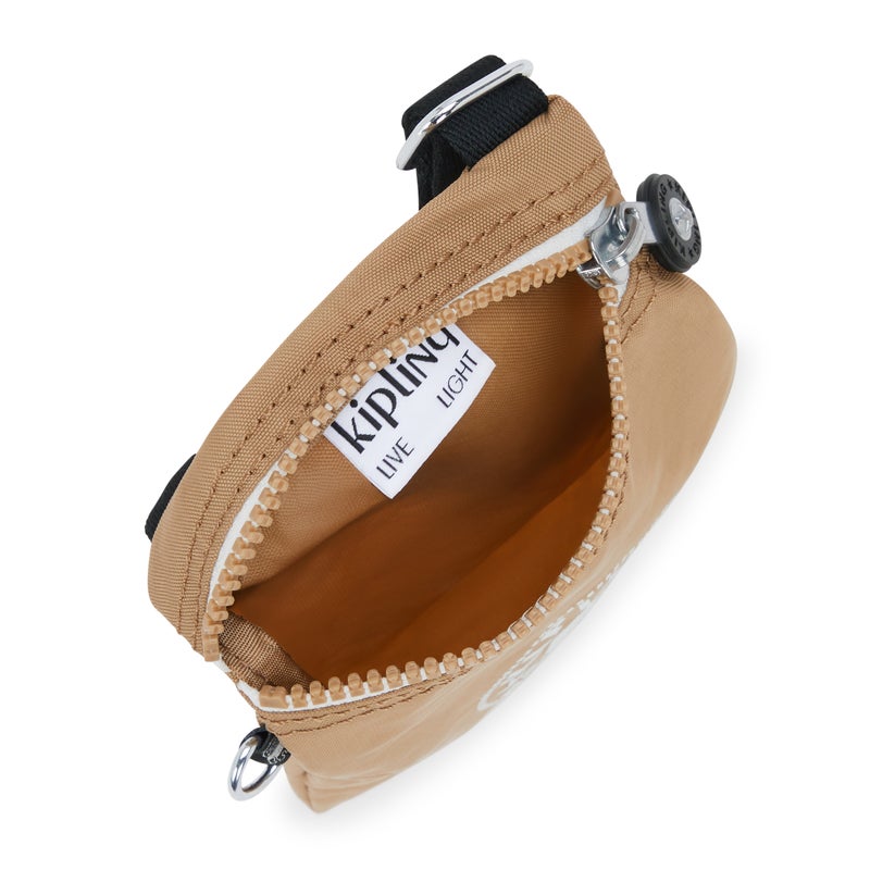 kipling Afia Lite Early Tan C Phone Bag - Image 3
