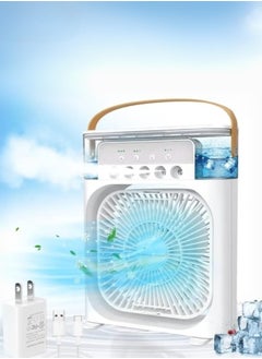 Generic Weidasi Water Mist Spray Fan, 600ML Water Capacity Misting Fan USB Desktop Humidification Cooling Fan Desk Fan with Mist Spray Portable Misting Fan Water Cooled Fan for Home Office Camping And more  - Image 2