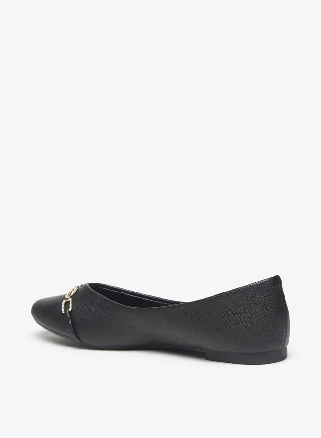 Flora Bella Women's Embellished Slip-On Ballerina Shoes