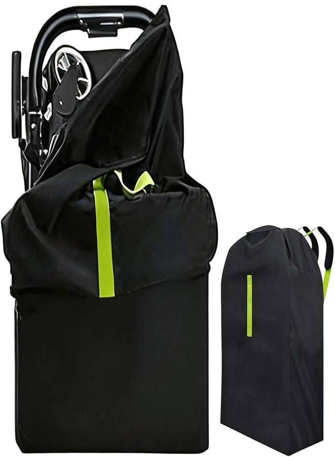 Mootikar Stroller Bag for Airplane, Airplane Travel Essentials, Stroller Cover for Air Travel, Gate Check Bag, Padded Car Seat Travel Bag Backpack for Airplane，31.5" H x 17.7" W x 17.7" D,Black - Image 1