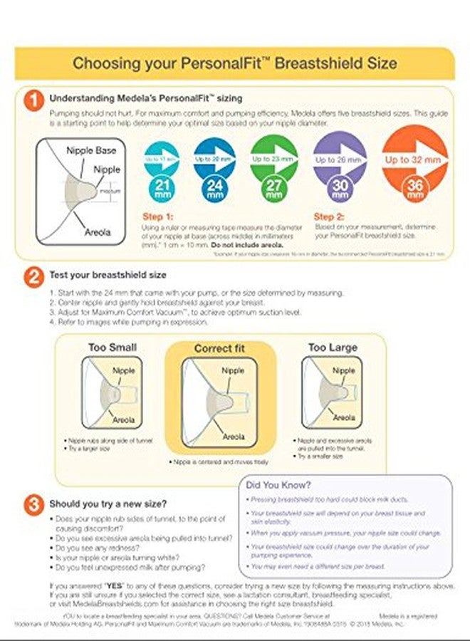Medela Contact Nipple Shield for Breastfeeding, Large 24mm Nippleshield, for Latch Difficulties or Flat or Inverted Nipples, Made Without BPA - Image 3
