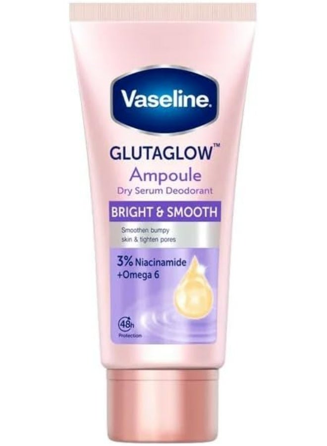 Vaseline Dry Serum Deodorant Ultra Bright Renew Gluta Glow Deo Ampoule – 45 ml - Image 1