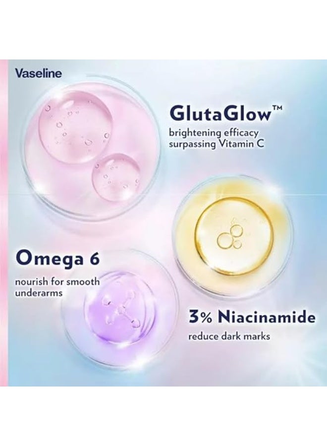 Vaseline Dry Serum Deodorant Ultra Bright Renew Gluta Glow Deo Ampoule – 45 ml - Image 5