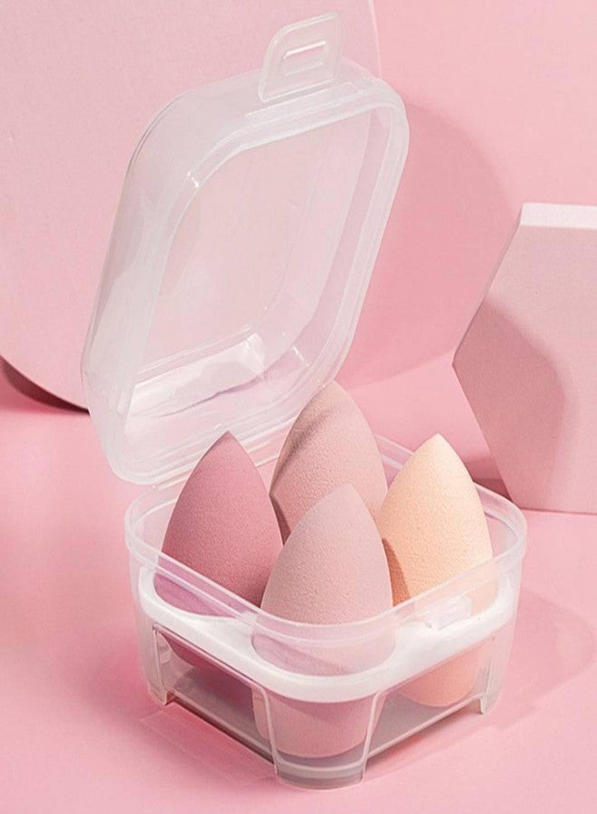 LOTSPEK Multicolor Blender Sponge 4 Pcs in A Storage Box,Makeup Cosmetic Puff Makeup Sponge With Storage Box Foundation Powder Sponge Beauty Tools Women Makeup Accessories - Image 5