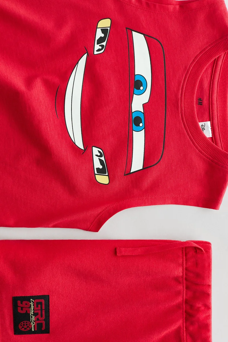 H&M 2-piece motif-detail set