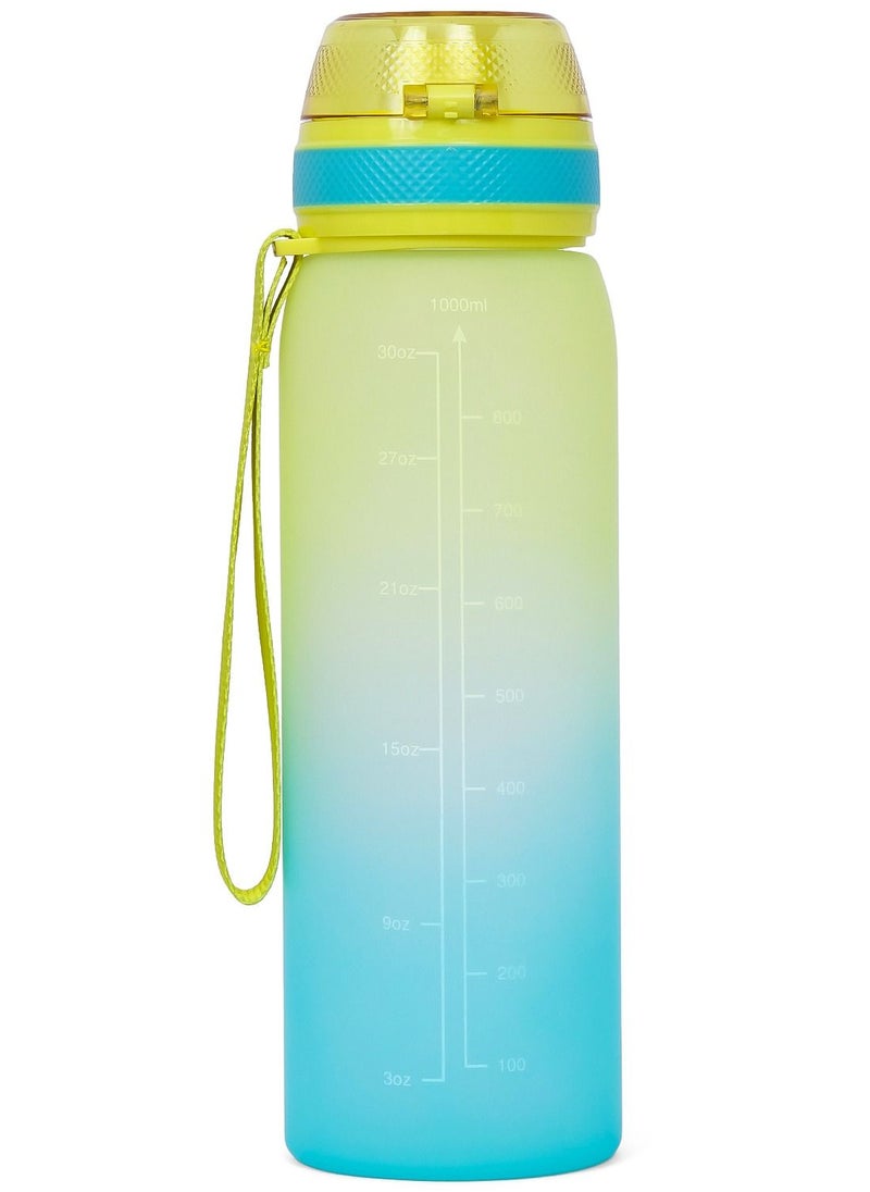 Eazy Kids Water Bottle 1000ml - Yellow  - Image 2
