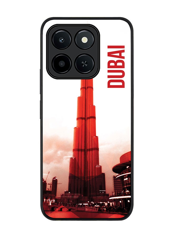 Stylizedd For Honor X6c Case,Slim fit Camera Protection, Shockproof Thin Phone cover  - Dubai - The Burj