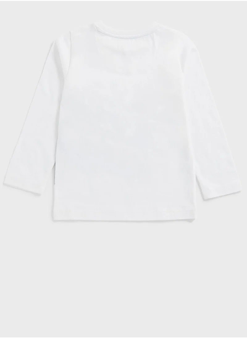 mothercare Dinosaur Long-Sleeved T-Shirt
