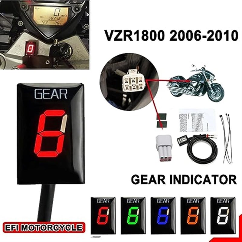 Wivplex 1-6 Gear Display Indicator for Motorcycles - Image 2