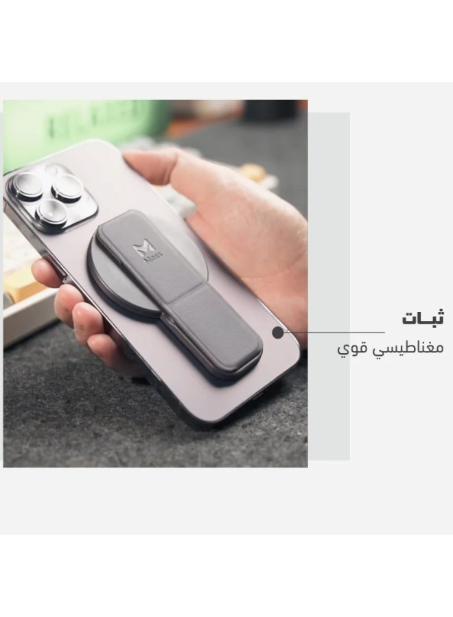 ماس مسكة هاتف مغناطيسية مرنة مع حامل من ماس - Image 4