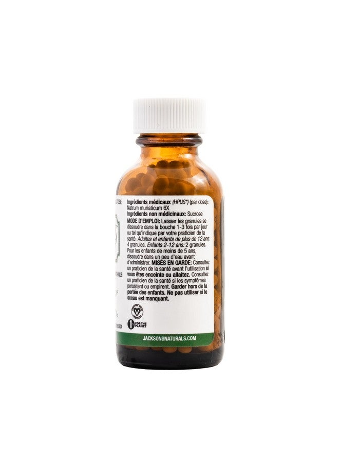 Jackson's Jackson’s Cell Salt #9 NAT mur 6X (500 Pellet Bottle) - Certified Vegan, Lactose-Free Natrum muriaticum 6X - Image 4