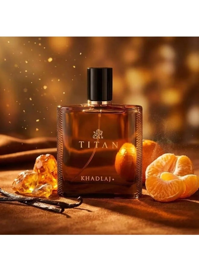 KHADLAJ Eau De Parfum, 100Ml, Citrus Spice Fragrance With Amber Base For Men - Image 3
