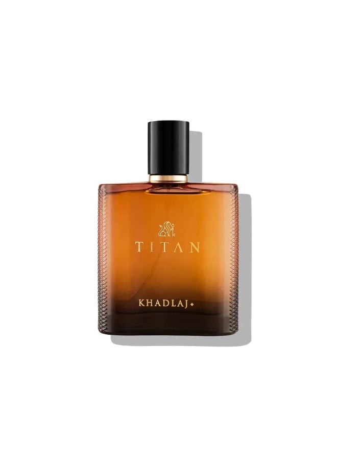 KHADLAJ Eau De Parfum, 100Ml, Citrus Spice Fragrance With Amber Base For Men - Image 1