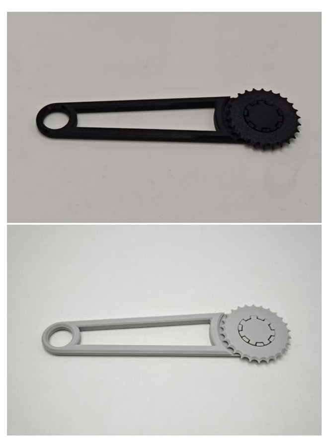 2-Pack 2025 New Cardboard Hole Punch Tool (Black & Gray) 📦 Heavy-Duty Paper Hole Punch for Home DIY Crafts & Packaging - Image 1