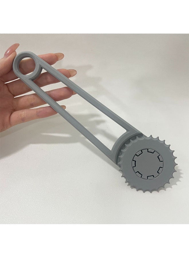 2-Pack 2025 New Cardboard Hole Punch Tool (Black & Gray) 📦 Heavy-Duty Paper Hole Punch for Home DIY Crafts & Packaging - Image 5