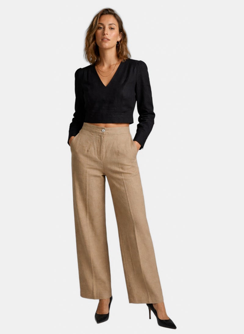 Clue Classic Wide-Leg Pants - Image 1