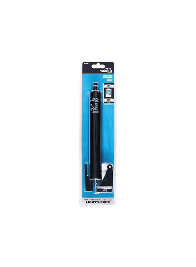 Wright Products - Light Duty Pneumatic Screen and Storm Door Closer, Black - Image 2