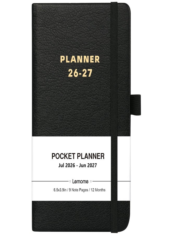 Lemome Pocket Planner 2026-2027 - 2026-2027 Pocket Calendar for Purse, Jul. 2026 - Jun. 2027, 6.4'' x 3.8'' - Image 1