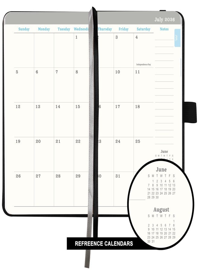 Lemome Pocket Planner 2026-2027 - 2026-2027 Pocket Calendar for Purse, Jul. 2026 - Jun. 2027, 6.4'' x 3.8'' - Image 3