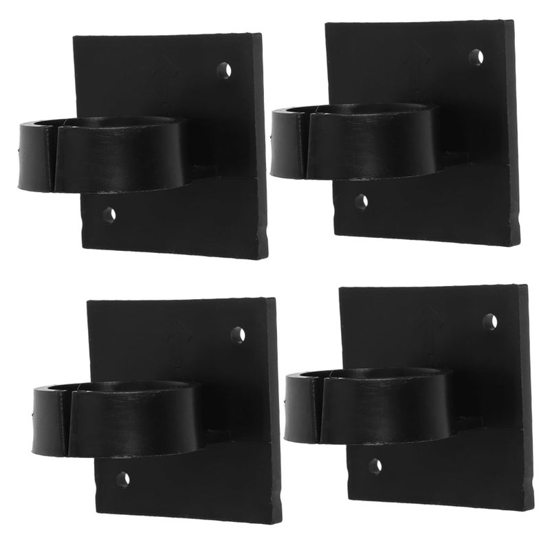 4 Pack Professional Microphone Clip Holder Arm Stand For Handheld Mics Black - Image 2