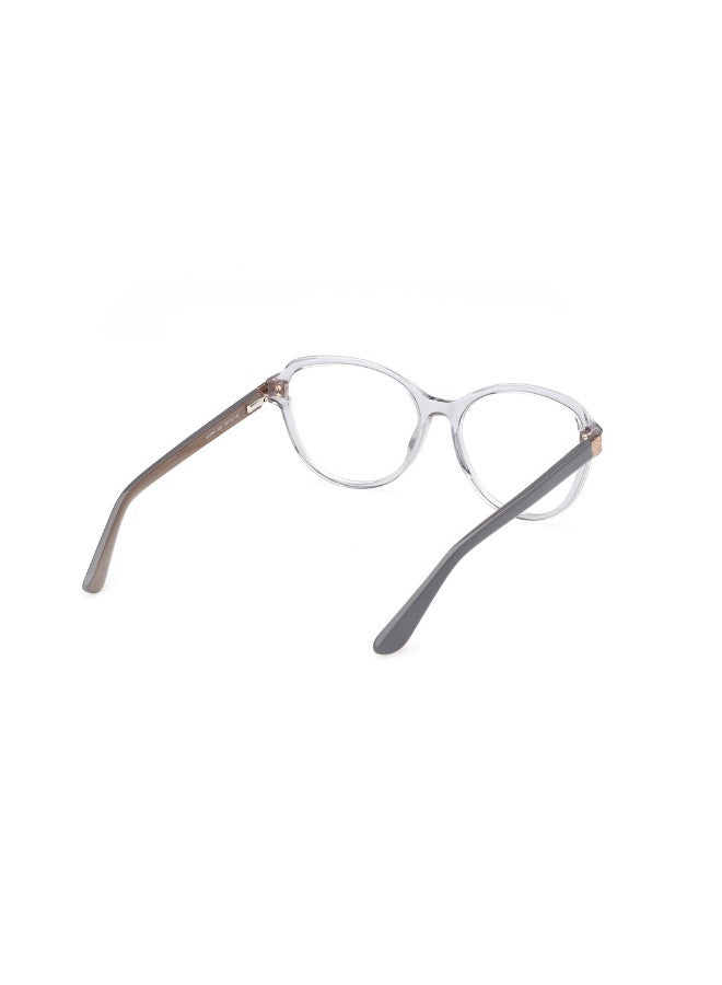 جس نظارة طبية بشكل عين قطة للنساء بأذرع من الأسيتات GU2955  مقاس 55 - رمادي لامع - Image 5