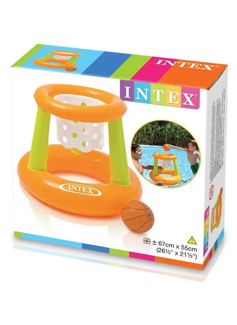 INTEX - Intex Floating Hoops Basketball Pool Game 58504 - Image 1