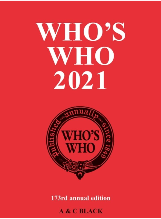 Who s Who 2021 - Hardback