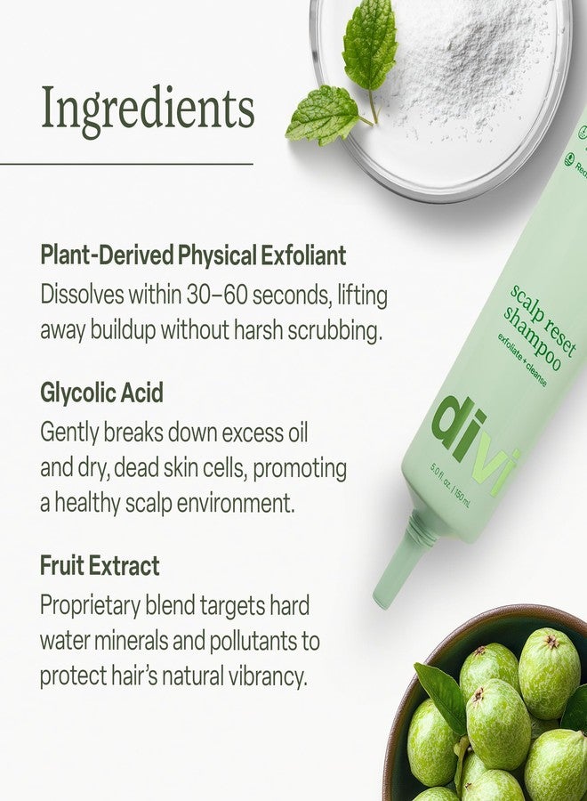 Divi Clarifying Scalp Reset Shampoo, Weekly Deep Cleansing Treatment for Product Buildup and Hard Water - Image 5