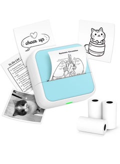 WENTCCION Sticker Printer Mini Printer with Stickers Print Pod Bluetooth Inkless Printer Sticker Maker Portable Thermal Printer for iphone Impresora Portátil for Notes Journal DIY Kids Gift  - Image 1