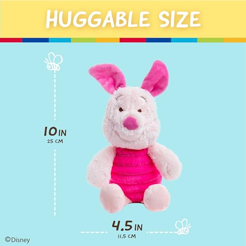 KIDS PREFERRED Baby Winnie The Pooh and Friends Stuffed Animal with Jingle and Crinkle, Piglet 14” 9 inch (Pack of 1) - Image 4