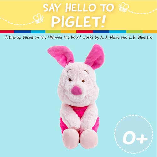 KIDS PREFERRED Baby Winnie The Pooh and Friends Stuffed Animal with Jingle and Crinkle, Piglet 14” 9 inch (Pack of 1) - Image 2