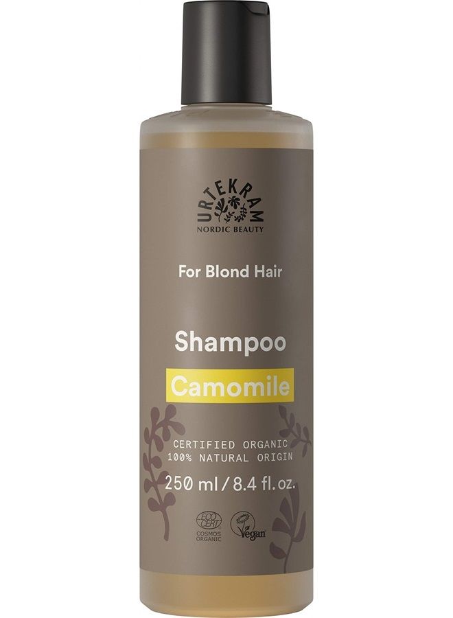 URTEKRAM Blonde Hair Camomile Shampoo, 250 ML - Image 1