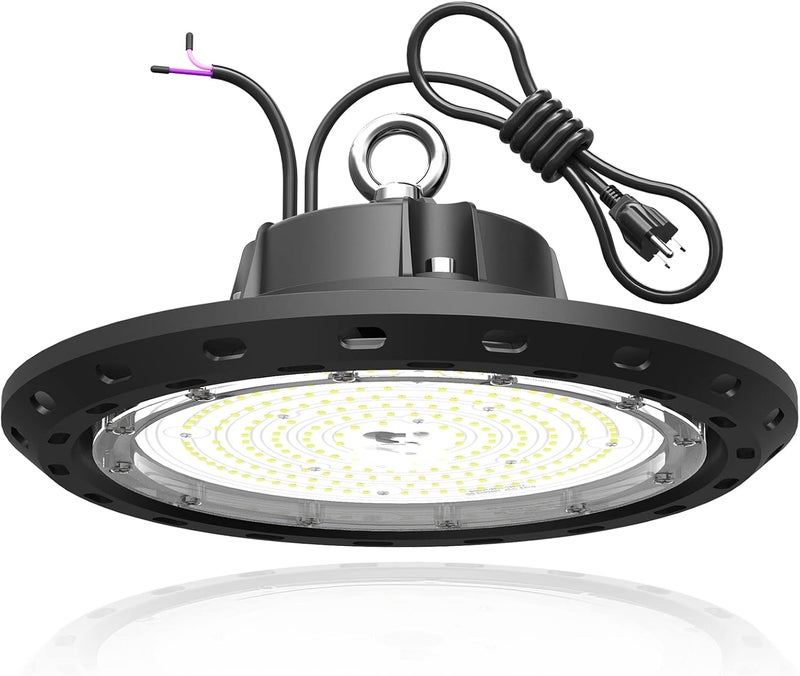 CHMLT Led High Bay Light 240W 36000LM 0-10V Dimmable Eqv.1000W HPS/MH High Bay Led Shop Lights 5000K UFO Lights LED for Workshop Warehouse Factory - Image 1