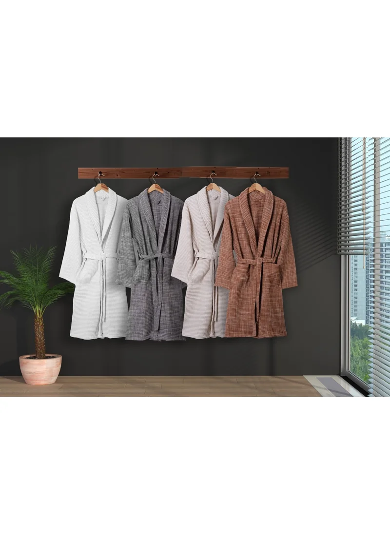 Ephemeris Cotton Waffle Pike Hotel Bathrobe White