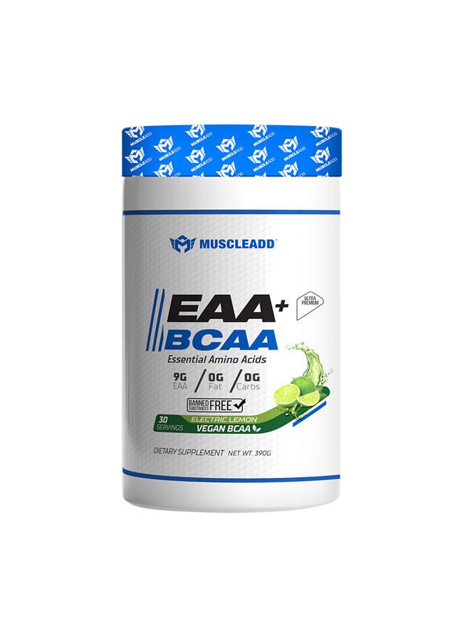 مسكليد اي ايه ايه + بكا الأحماض الأمينية الأساسية - 30 سيرف بالليمون الكهربائي