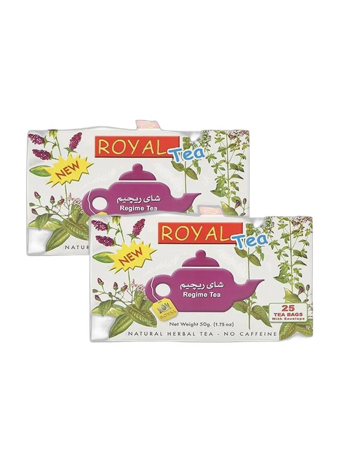 رويال شاي الأعشاب - عبوة من 25 فلترًا (عبوة من 2) - Image 1