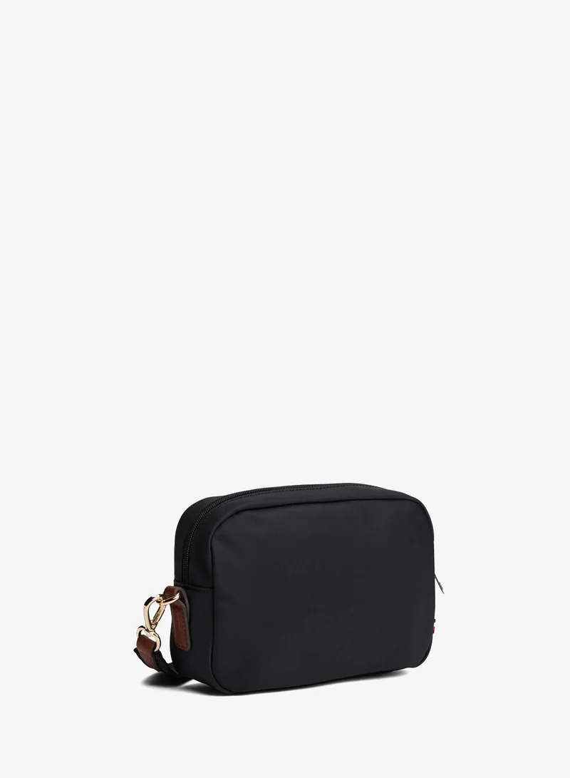 TOMMY HILFIGER Black TH Monogram Crossbody Camera Bag for Women | Best Price UAE