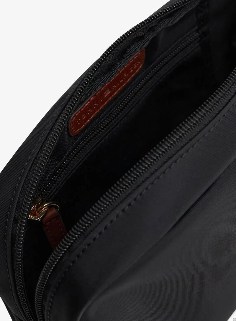 TOMMY HILFIGER Black TH Monogram Crossbody Camera Bag for Women | Best Price UAE