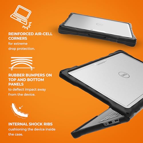 Gumdrop Cases Gumdrop Droptech Hard Shell Laptop Case ONLY Compatible with Dell Latitude 5440|5450 Precision 3480 Clamshell 13.5 inch Rugged Drop Tested Reliable Computer Protection Professionals Office Business - Image 4