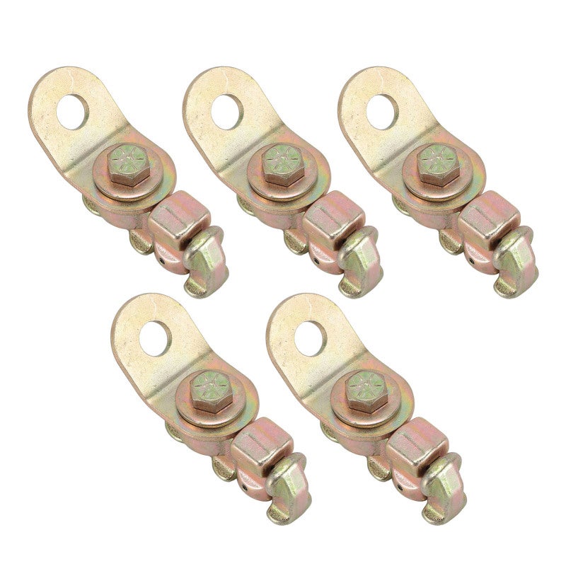 L Track Double Stud Fitting Standard Size Design Secure Fixation - Heavy Duty Cargo Control for Truck Bed Trailer Versatile Application - Image 1