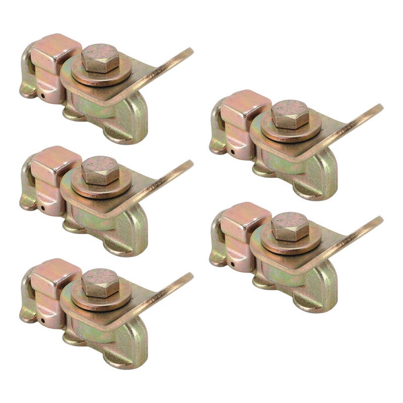 L Track Double Stud Fitting Standard Size Design Secure Fixation - Heavy Duty Cargo Control for Truck Bed Trailer Versatile Application - Image 2